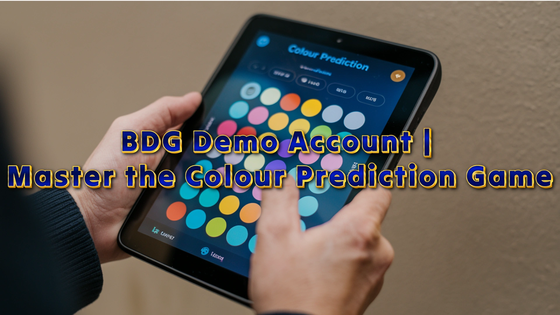 BDG Demo Account Master the Colour Prediction Game