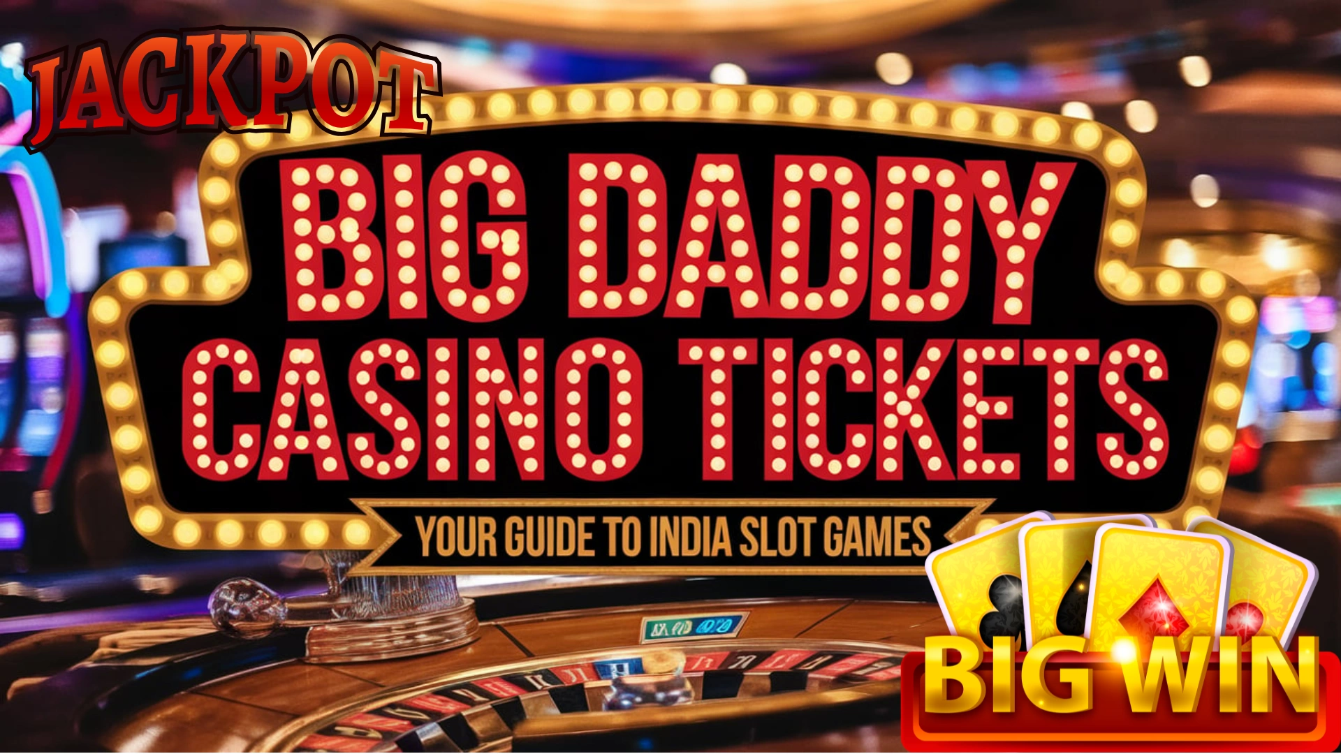 Big Daddy Casino Tickets Your Guide to India Slot Games