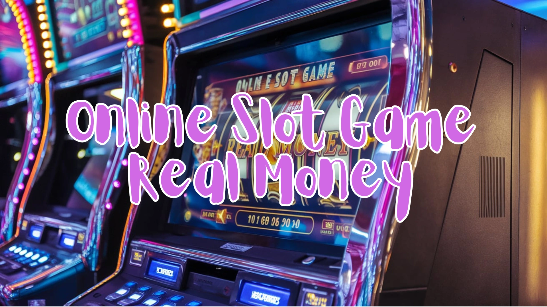 Online Slot Game Real Money